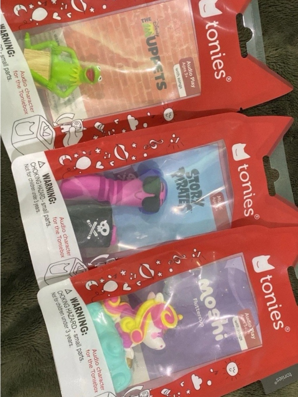 Tonie Bundle - Assorted Colors (Pink, Green, Multicolor)